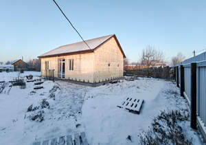 Дом 61м&sup2;, 1-этажный, участок 8 сот.  