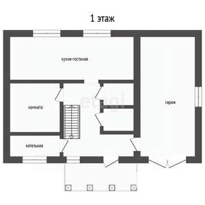 Дом 170м&sup2;, 2-этажный, участок 8 сот.  