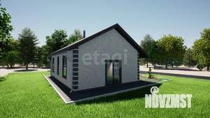 Дом 77м&sup2;, 1-этажный, участок 4 сот.  