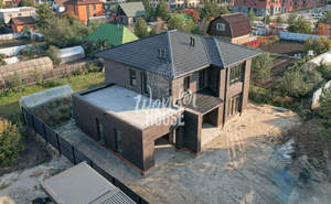 Дом 295м&sup2;, 2-этажный, участок 6 сот.  