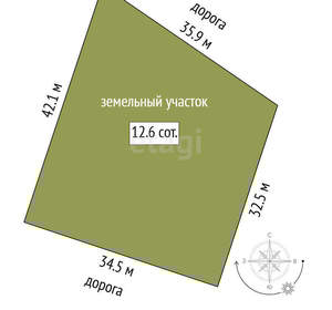 Дом 539м², 3-этажный, участок 13 сот.  