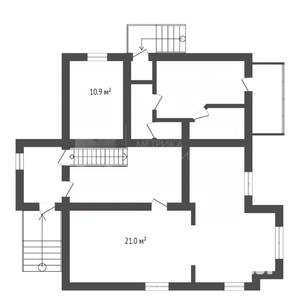 Коттедж 310м², 2-этажный, участок 9 сот.  