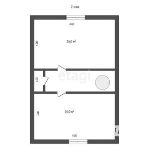 Дом 180м&sup2;, 2-этажный, участок 8 сот.  
