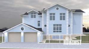 Коттедж 630м², 2-этажный, участок 14 сот.  