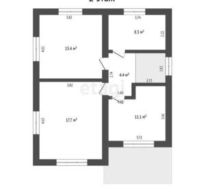 Дом 120м², 2-этажный, участок 12 сот.  