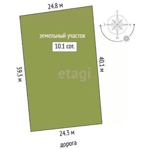Дача 20м², 1-этажный, участок 10 сот.  