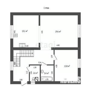 Дом 139м&sup2;, 2-этажный, участок 5 сот.  