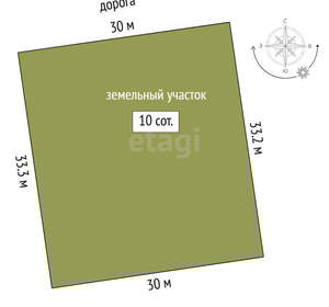 Дом 200м², 2-этажный, участок 10 сот.  