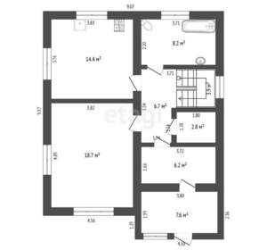 Дом 120м², 2-этажный, участок 12 сот.  