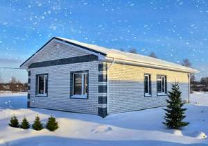 Дом 85м&sup2;, 1-этажный, участок 8 сот.  