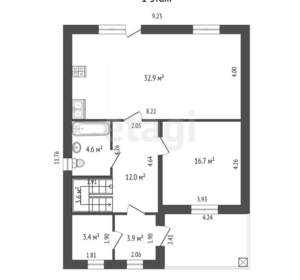 Дом 155м², 2-этажный, участок 5 сот.  