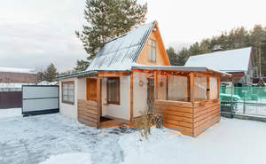 Дом 43м², 2-этажный, участок 5 сот.  