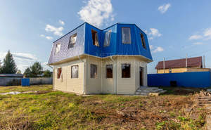 Дом 142м&sup2;, 2-этажный, участок 8 сот.  