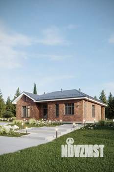 Дом 126м&sup2;, 1-этажный, участок 8 сот.  