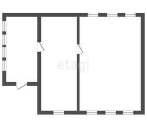 Дом 50м², 1-этажный, участок 5 сот.  