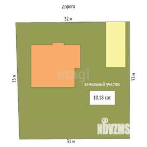 Дом 241м², 2-этажный, участок 10 сот.  