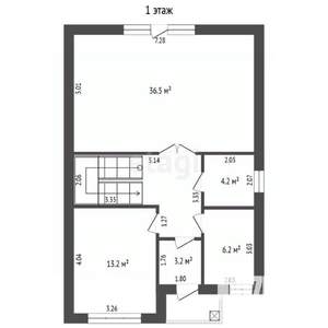 Дом 159м², 2-этажный, участок 5 сот.  