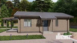 Дом 60м&sup2;, 1-этажный, участок 7 сот.  