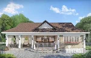 Дом 150м&sup2;, 2-этажный, участок 24 сот.  