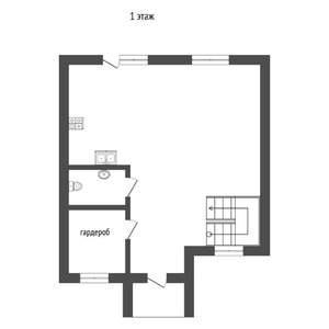 Таунхаус 150м&sup2;, 2-этажный, участок 2 сот.  