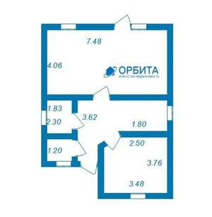 Дом 160м², 2-этажный, участок 0 сот.  