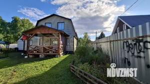 Коттедж 101м&sup2;, 2-этажный, участок 9 сот.  