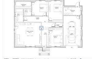 Дом 140м², 1-этажный, участок 5 сот.  