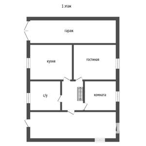 Коттедж 91м², 2-этажный, участок 8 сот.  