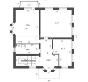 Дом 410м², 2-этажный, участок 15 сот.  