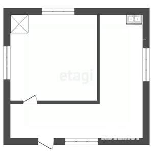 Дом 57м&sup2;, 2-этажный, участок 5 сот.  