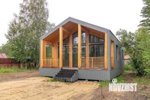 Дом 64м&sup2;, 1-этажный, участок 9 сот.  