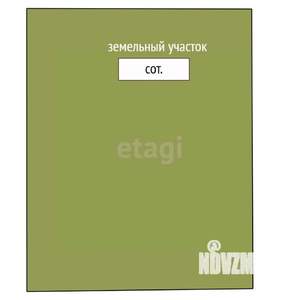 Дом 72м&sup2;, 2-этажный, участок 4 сот.  