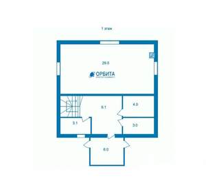 Дом 120м², 2-этажный, участок 8 сот.  