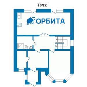 Дом 160м², 2-этажный, участок 10 сот.  