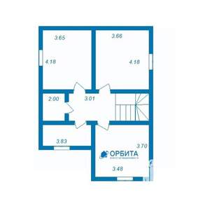 Дом 160м&sup2;, 2-этажный, участок 5 сот.  