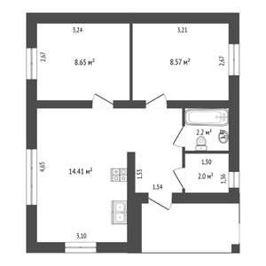Дача 60м², 1-этажный, участок 5 сот.  