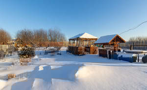 Дом 25м&sup2;, 1-этажный, участок 9 сот.  