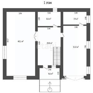 Дом 245м&sup2;, 2-этажный, участок 5 сот.  