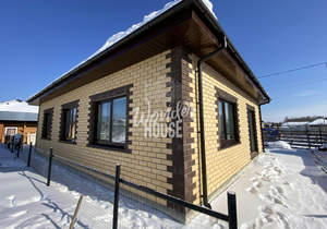 Дом 80м&sup2;, 1-этажный, участок 9 сот.  