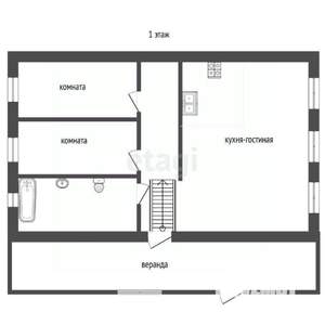 Дом 171м&sup2;, 2-этажный, участок 15 сот.  