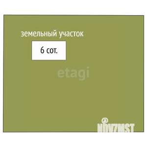 Дача 36м², 2-этажный, участок 6 сот.  