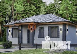 Дом 56м&sup2;, 1-этажный, участок 1 сот.  