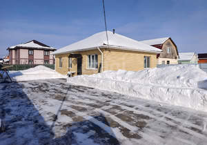 Дом 92м&sup2;, 1-этажный, участок 701 сот.  