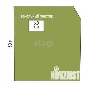Дом 70м², 2-этажный, участок 8 сот.  