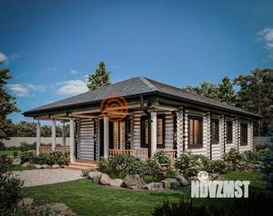 Дом 110м&sup2;, 1-этажный, участок 1 сот.  