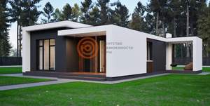 Дом 63м&sup2;, 1-этажный, участок 1 сот.  