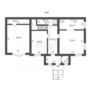 Дом 196м&sup2;, 2-этажный, участок 5 сот.  