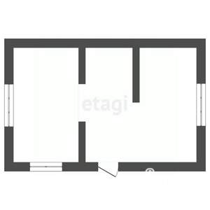 Дом 28м&sup2;, 1-этажный, участок 4 сот.  