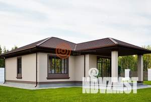 Дом 64м&sup2;, 1-этажный, участок 1 сот.  