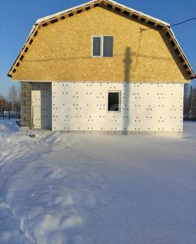 Дом 120м&sup2;, 2-этажный, участок 6 сот.  